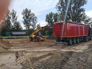 Wynajem ładowarki teleskopowej kołowej podnośnik koszowy