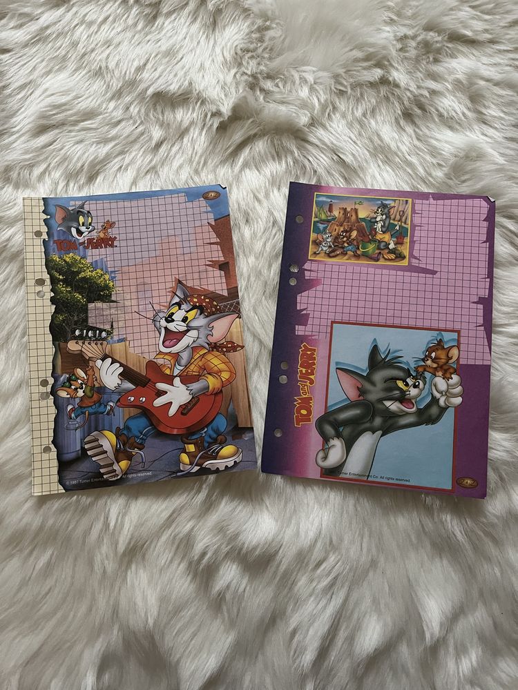 Karteczki do segregatora tom and jerry