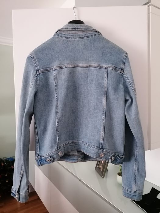 Blusão de ganga para senhora da Mango - tamanho L