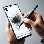 Oryginalny rysik S-Pen Samsung Galaxy S22/ S22U. Nowy OEM. Czarny.