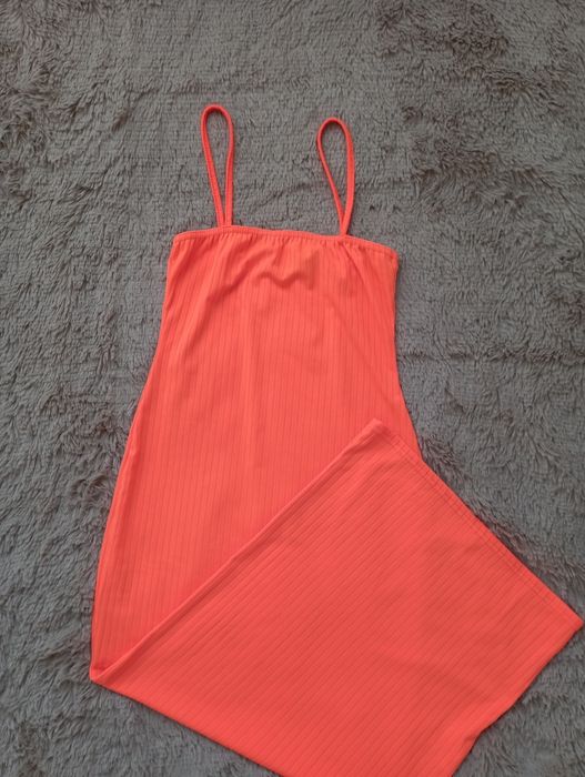 Плаття в рубчик міді 36p S