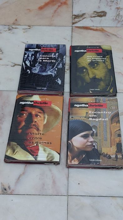 Agatha Christie 4 livros novos selados