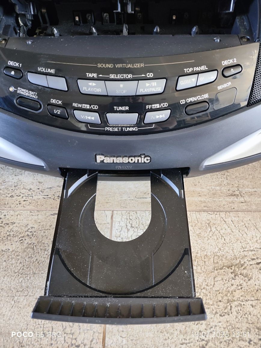 Panasonic RX-ED77 Cobra легенда в колекцію