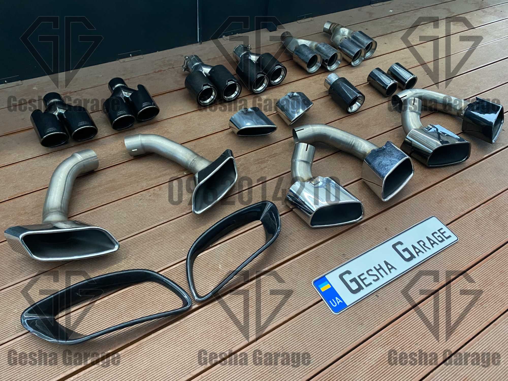 Насадка на глушник BMW БМВ E70 E71 F10 F11 F15 G30 G31 в наявності