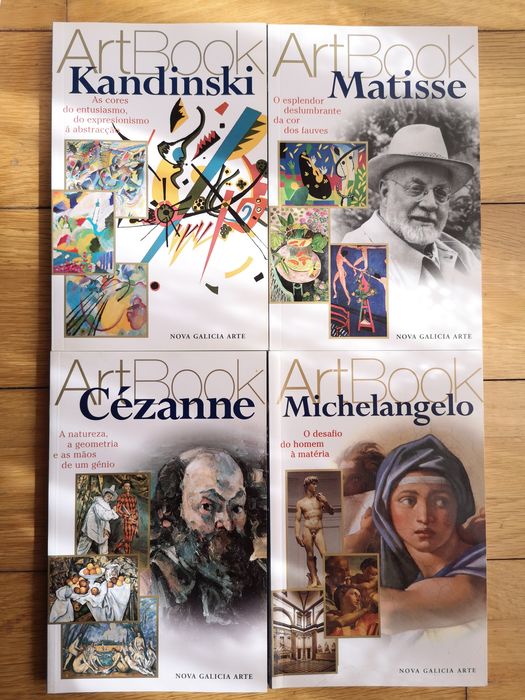 Artbook Pintura - Picasso, Renoir, Leonardo, Gaugin, Van Gogh, etc