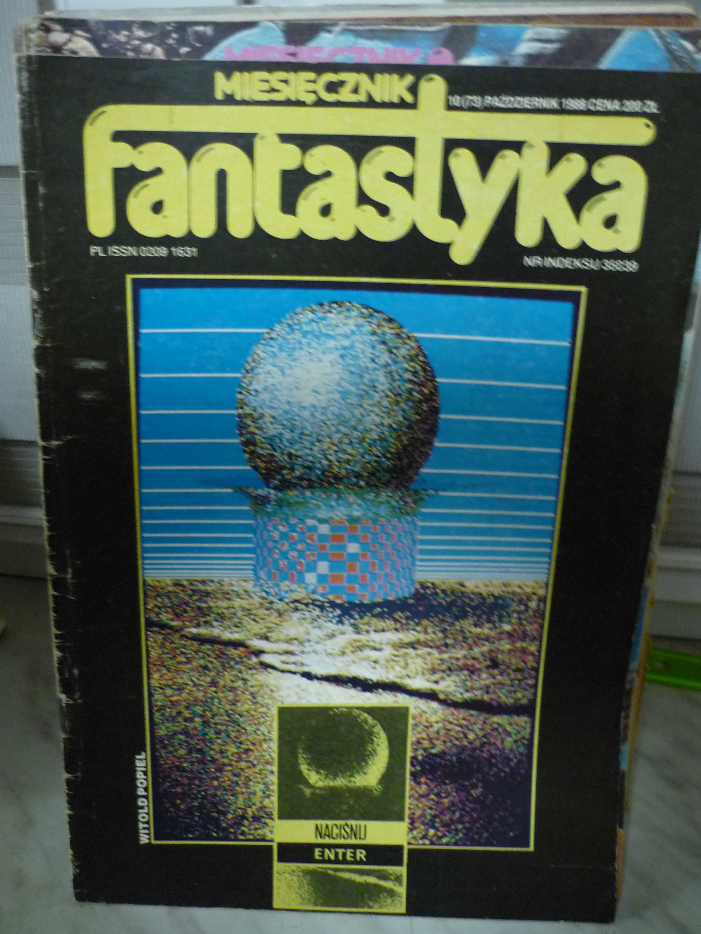 Fantastyka , miesięcznik , nr 10 (73)/1988