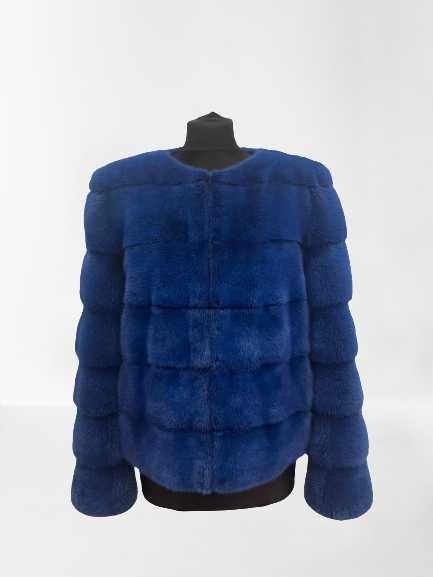 Kurtka grzbiety norcze electric blue