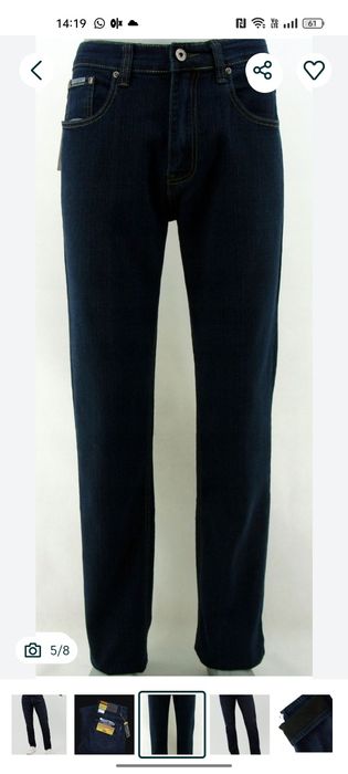 110/112 cm pas męskie spodnie ocieplane polarem nowe