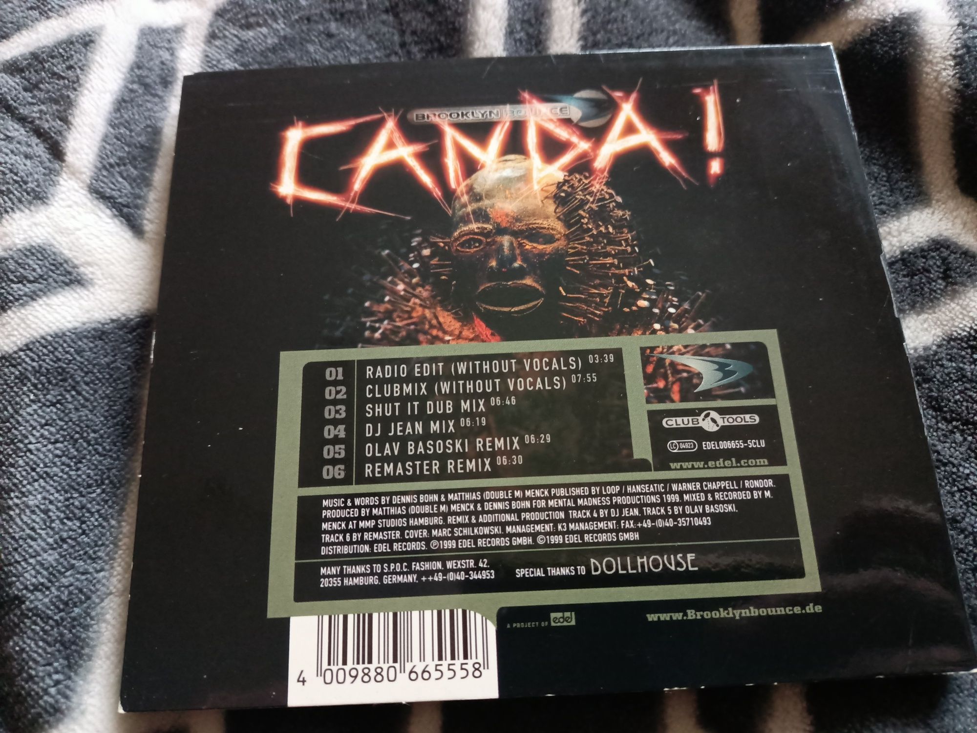 Brooklyn Bounce - Canda! Fan (CD, Maxi)(vg+)