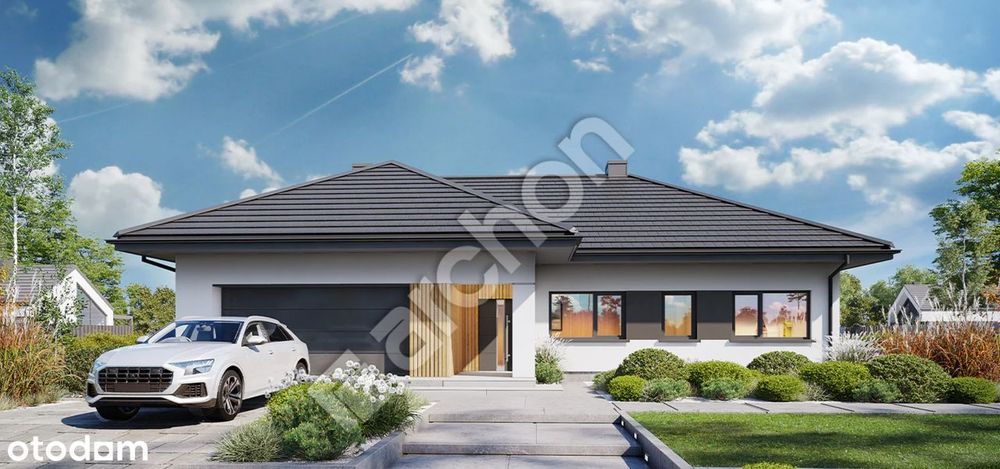 Nowy, energooszczędny dom parterowy 157m2 działka 1018m2 wylot Zegrze