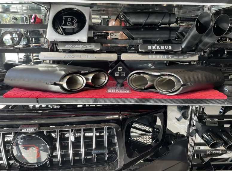 Насадки Brabus Rocket G900 для Mercedes G-Class W463a W464 2018+ с LED