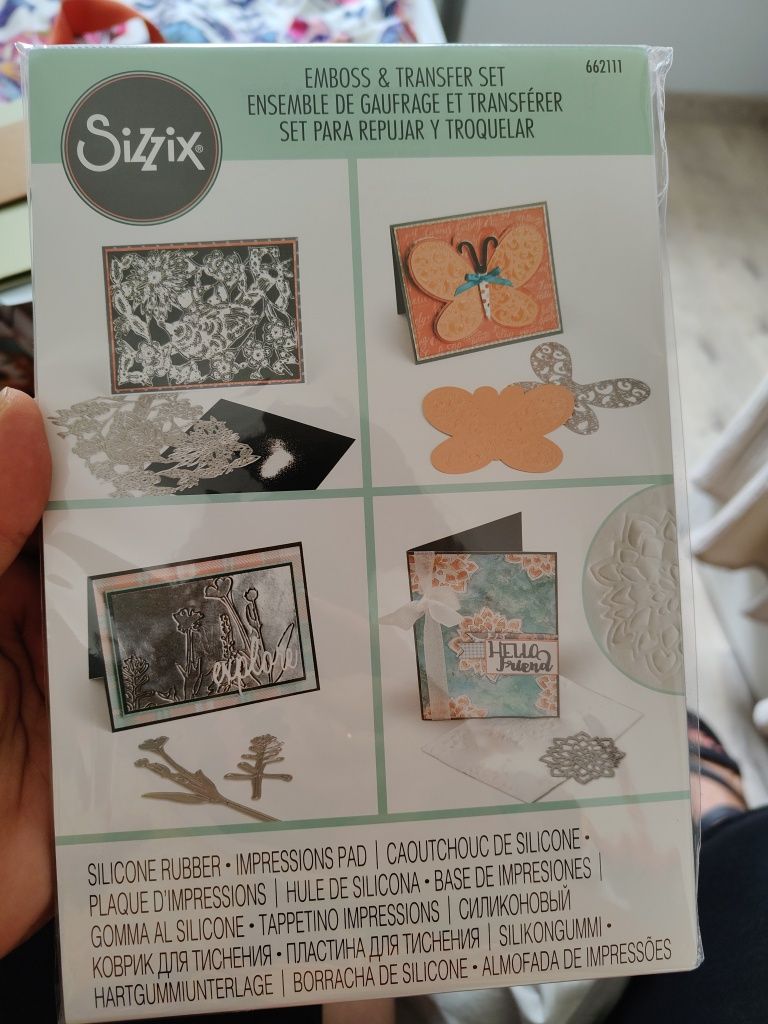 Zestaw do wytłaczania wykrojników - Sizzix - 2 szt.