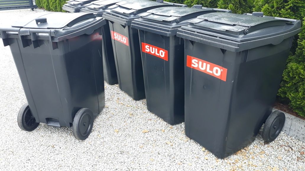 Kosz na śmieci pojemnik na odpady duży 340L SULO 240 DOSTAWA GRATIS