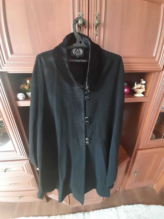 Пончо накидка великий розмір