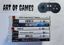 Zestaw 7 gier na ps3 Playstation 3 Darksiders Sonic Fifa NHL Vancouver