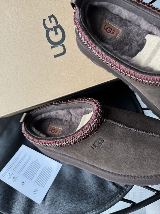 Ugg уги Tasman зимові на платформі Коричневі/чорні/бежеві