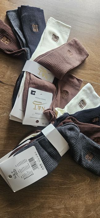 Skarpetki roz 39/41 5 pack nowe