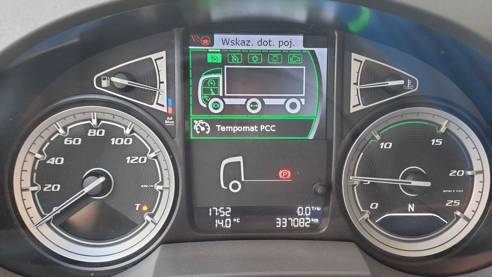 DAF XF106.480 SSC, Oryginalny przebieg,