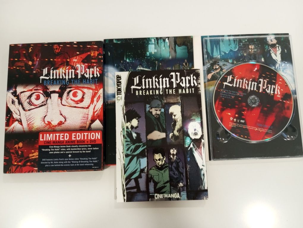 Linkin park breaking the habit Manga+dvd limited edition