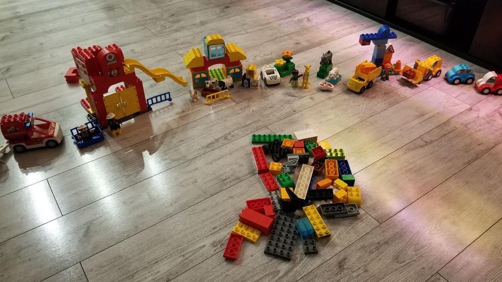 Klocki lego duplo 3 zestawy