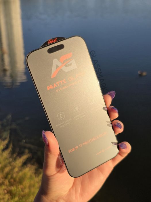 Матове захисне скло iPhone 17 | Air | Pro | 17promax матовое стекло