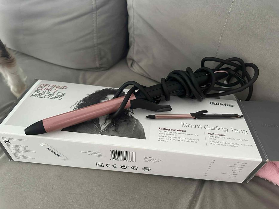 Lokówka BABYLISS Curling Tong C450E 19 mm