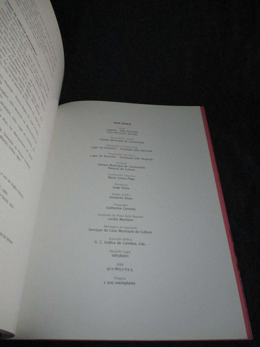 Livro Lugares Júlio Resende Ciclo Percursos de Arte