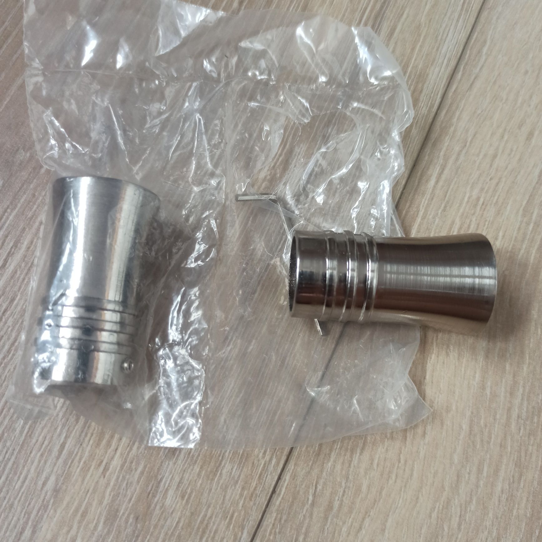 2 x zakończenie karnisza fi 19 INOX