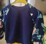 Granatowy dres r. 92