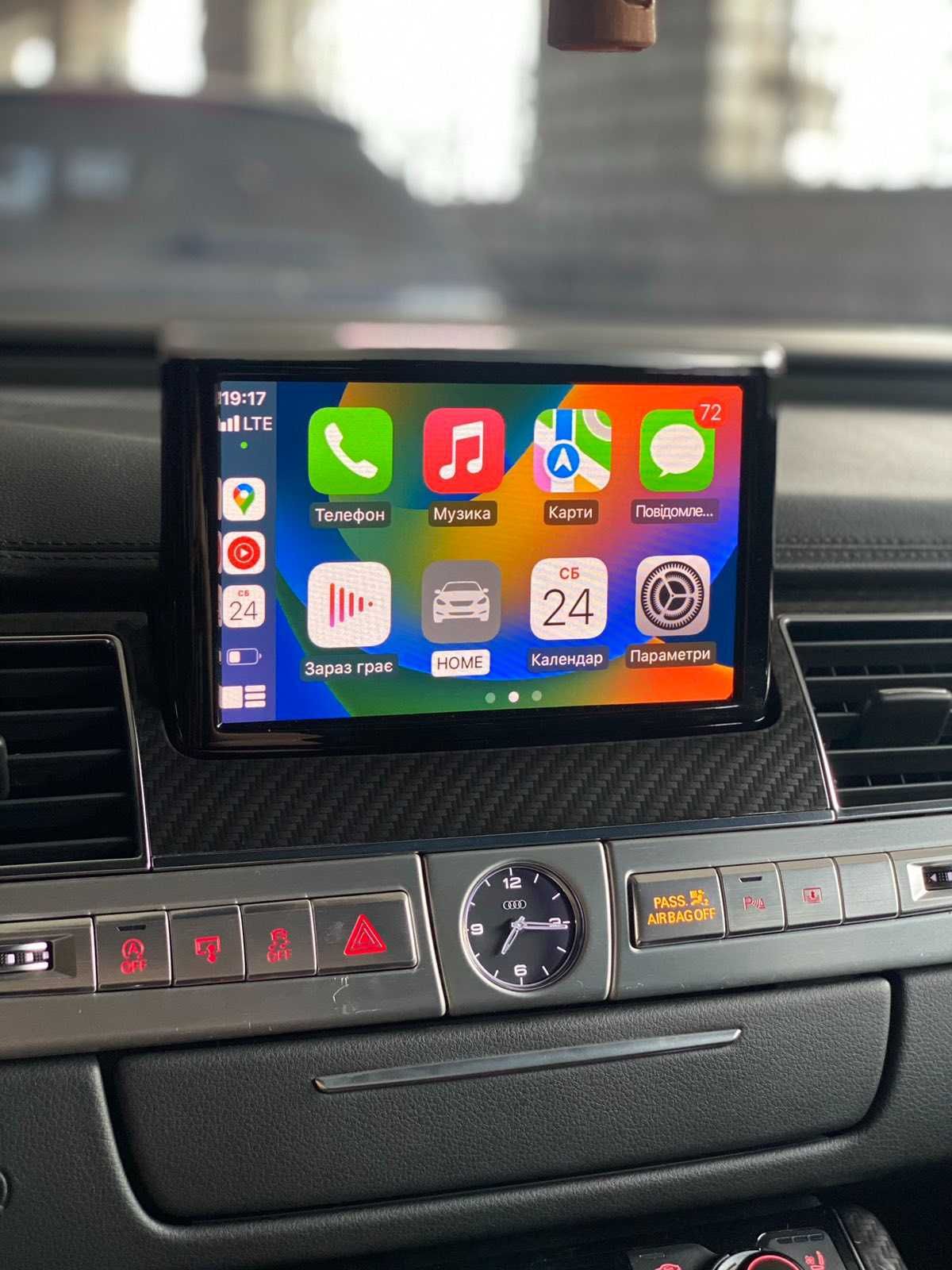 Carplay Android Auto для Audi MMI 3G RMC Concert A6 Q3 A7 A8 Q7 Q5 A4