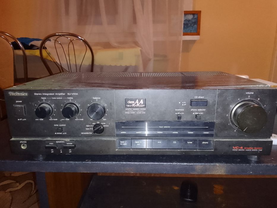 Amplifier Technics SU-V55A 490watt sprawny