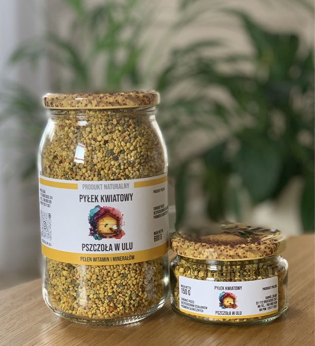 Pyłek kwiatowy, pyłek pszczeli, miód, superfoods, eko