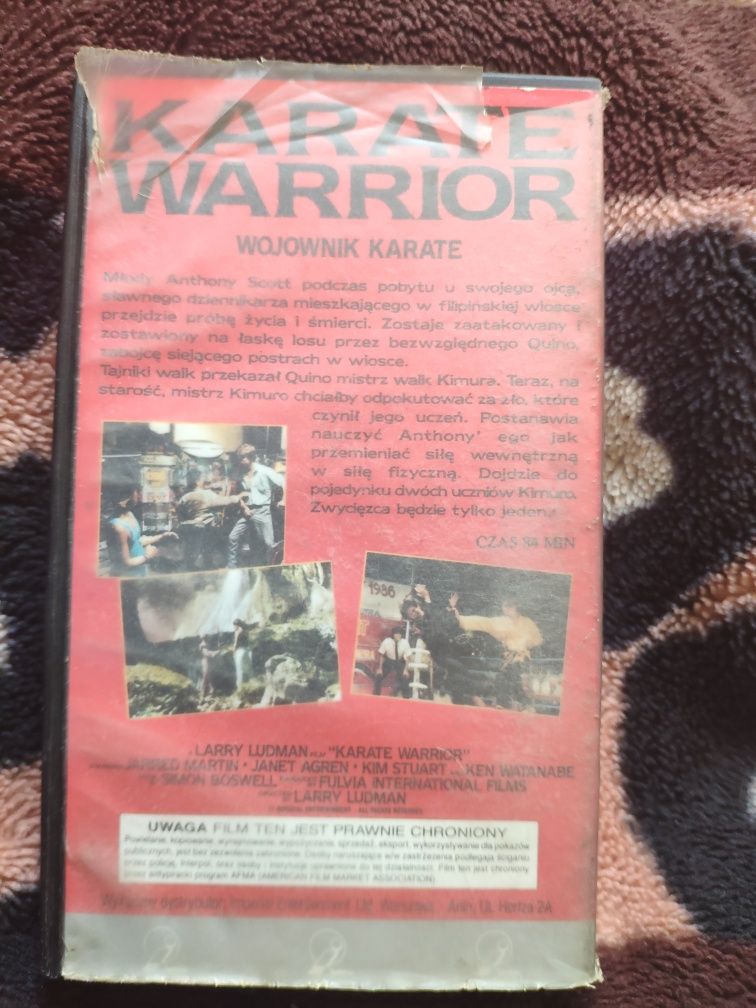 Wojownik karate VHS
