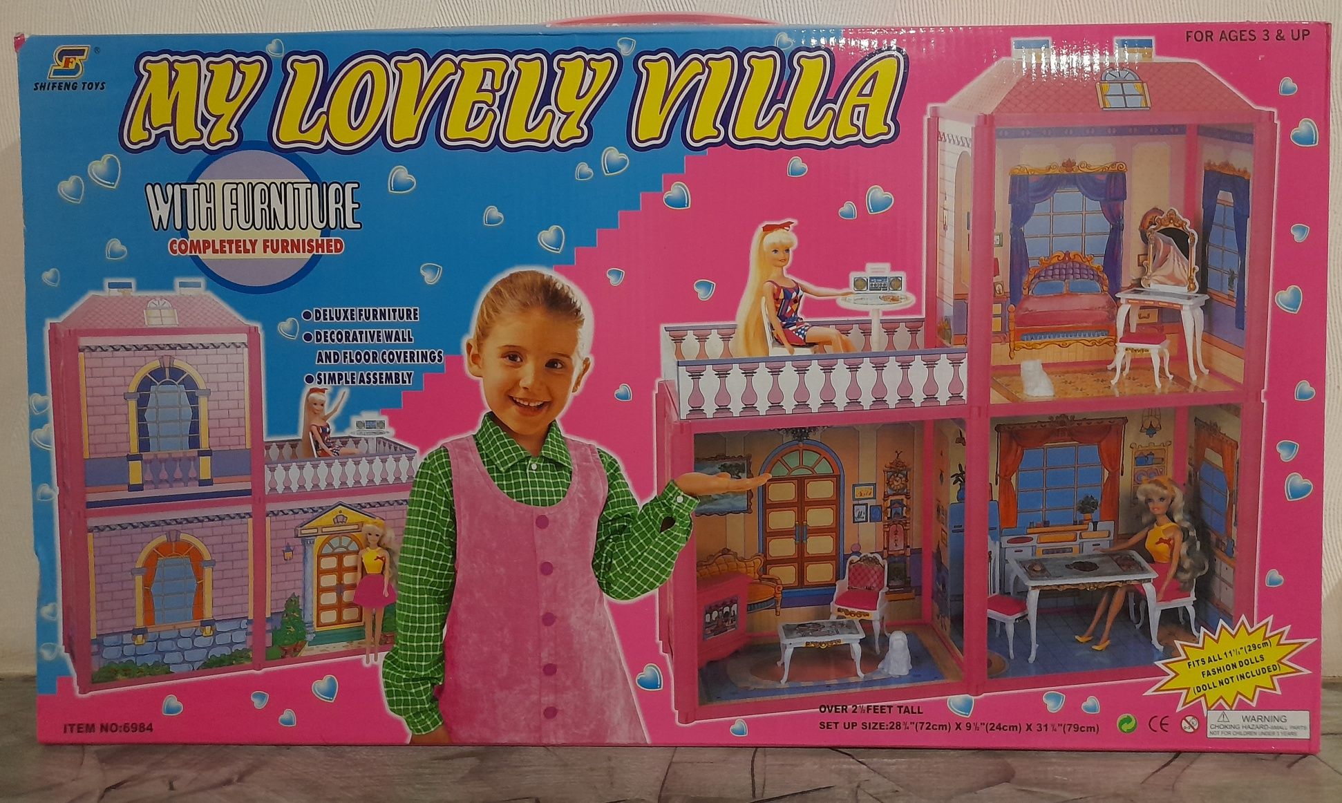 Іграшковий будиночок для ляльок