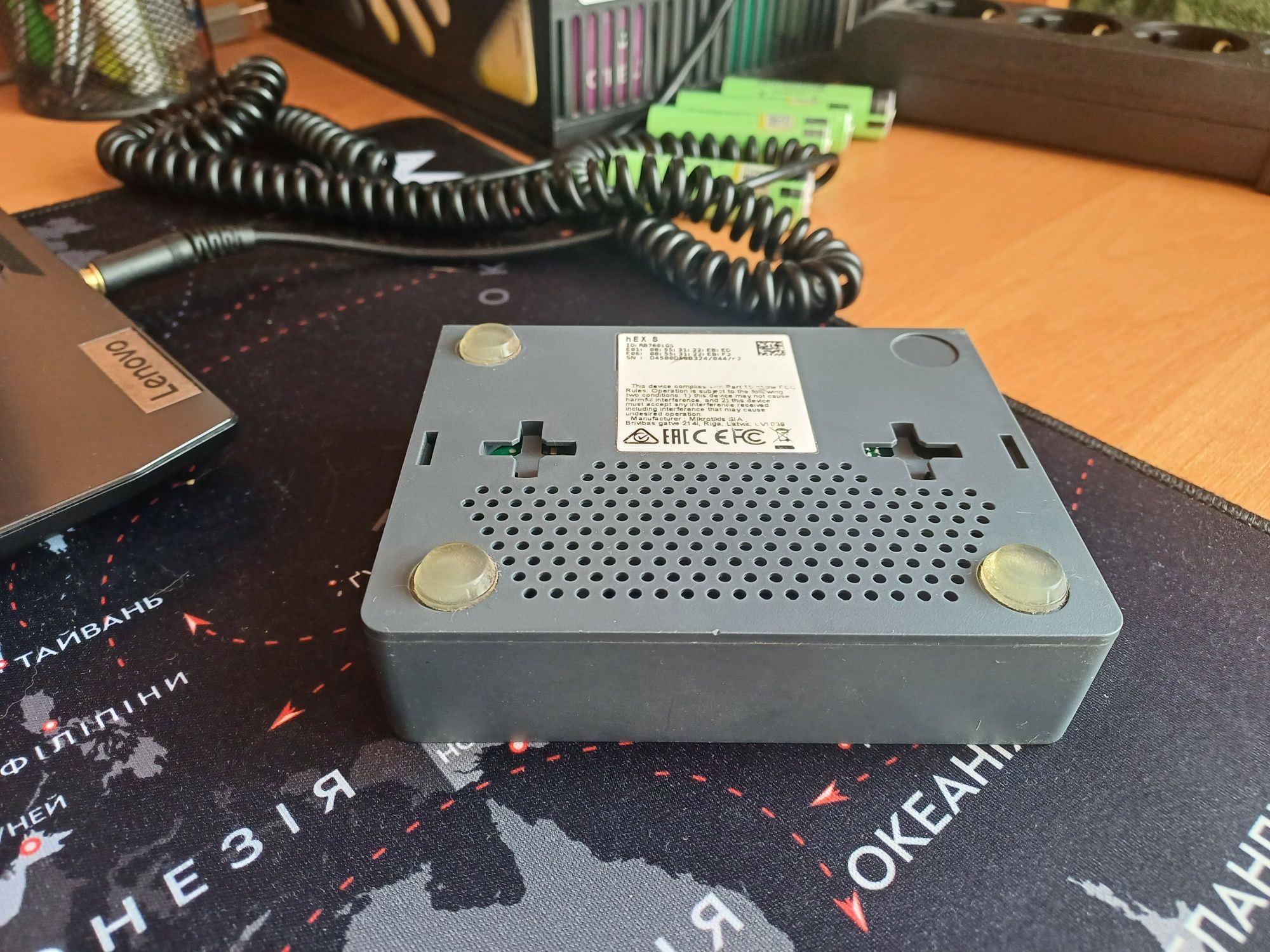 Маршрутизатор Mikrotik hEX