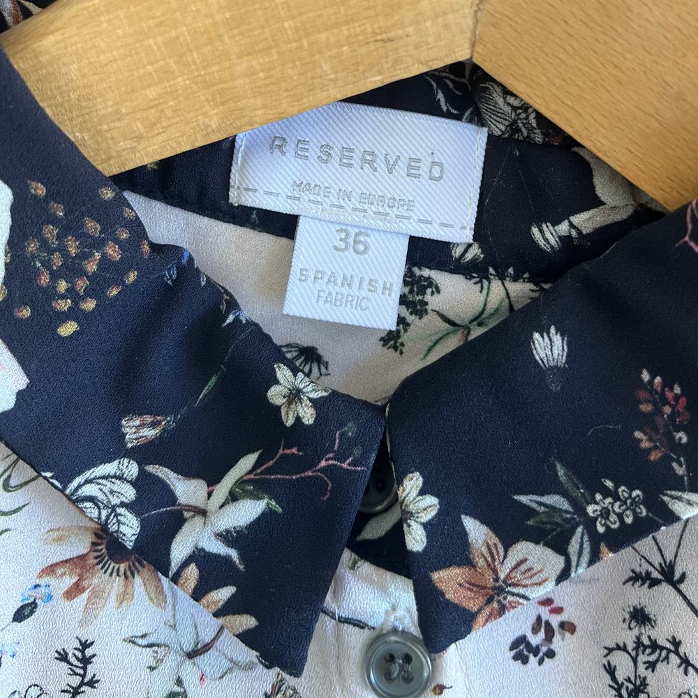 Koszula floral kwiaty vintage retro elegancka Wrocław