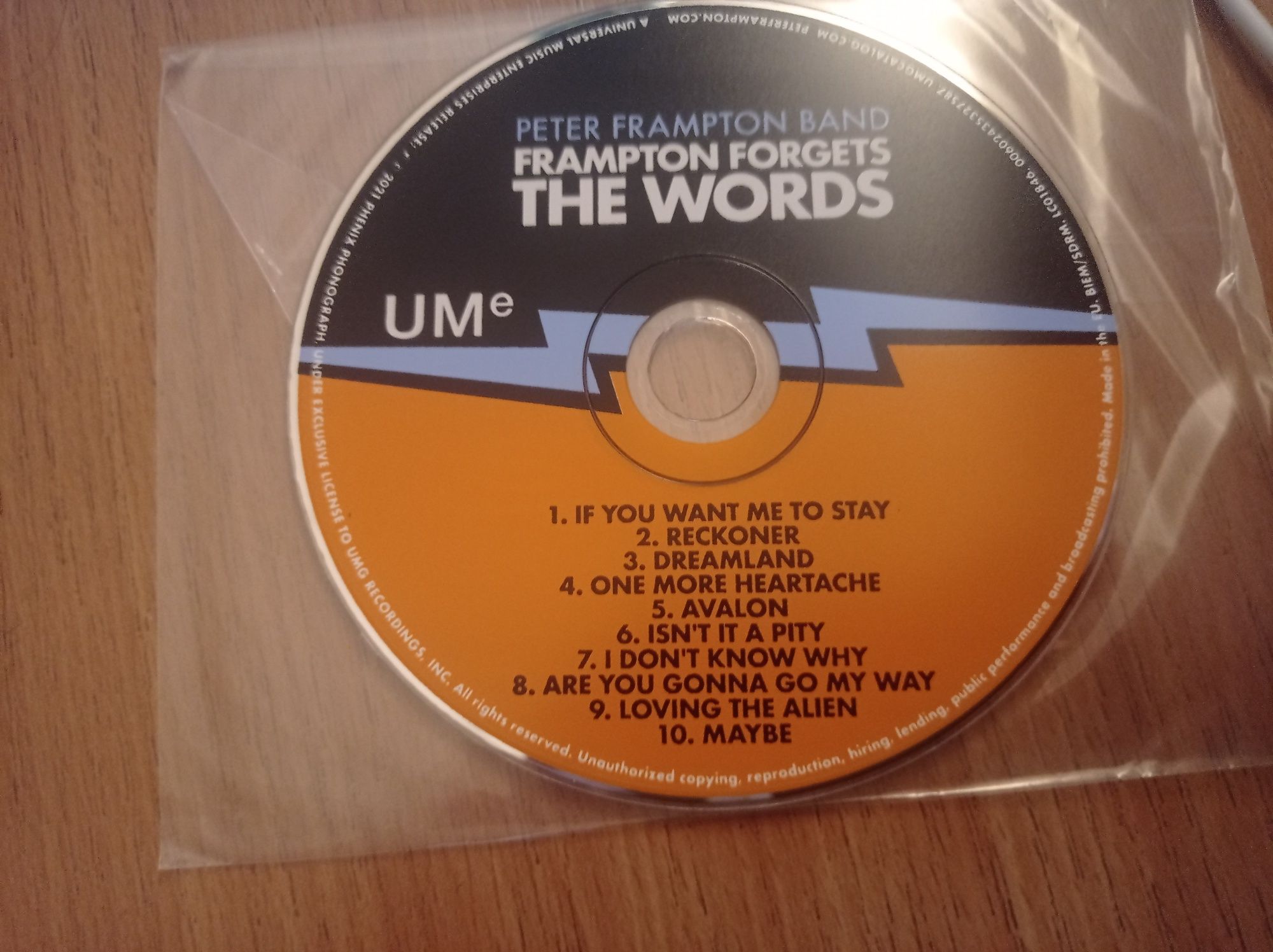 Peter Frampton Band - The Words