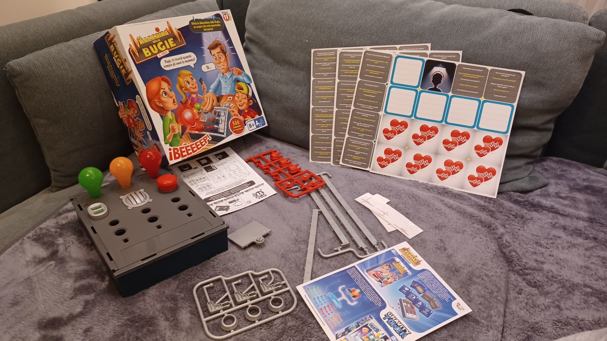 IMC TOYS Gra planszowa Wykrywacz klamstw wersja  włoska
