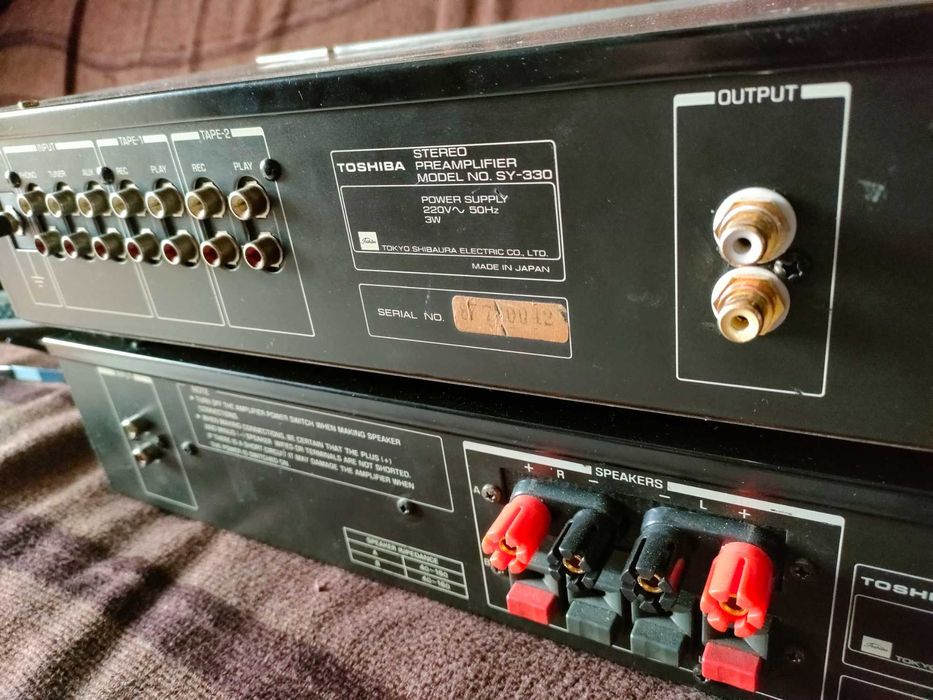 Sistema Áudio vintage Toshiba