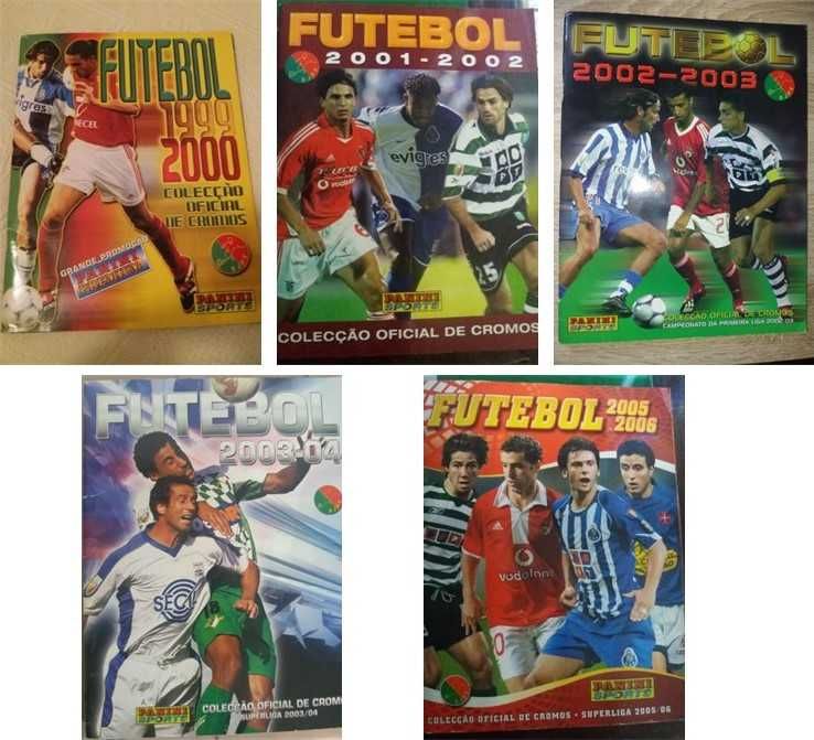 Cadernetas Completas Campeonatos Nacionais (Panini)