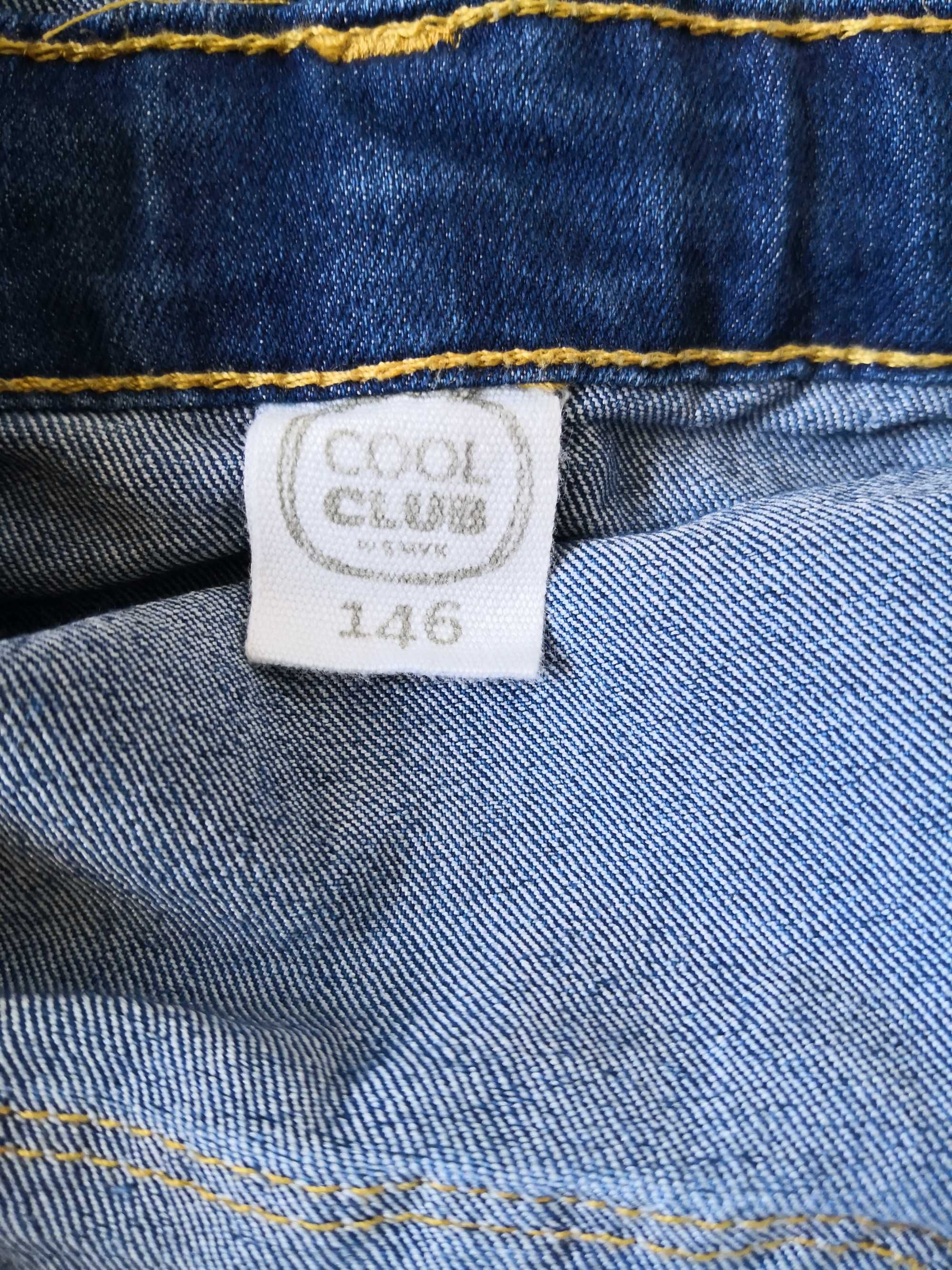 Ogrodniczka sukienka jeansowa cool Club 146