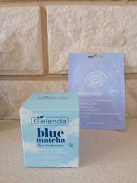 BLUE MATCHA blue cloud cream Bielenda – krem – pianka + Maska  GRATIS