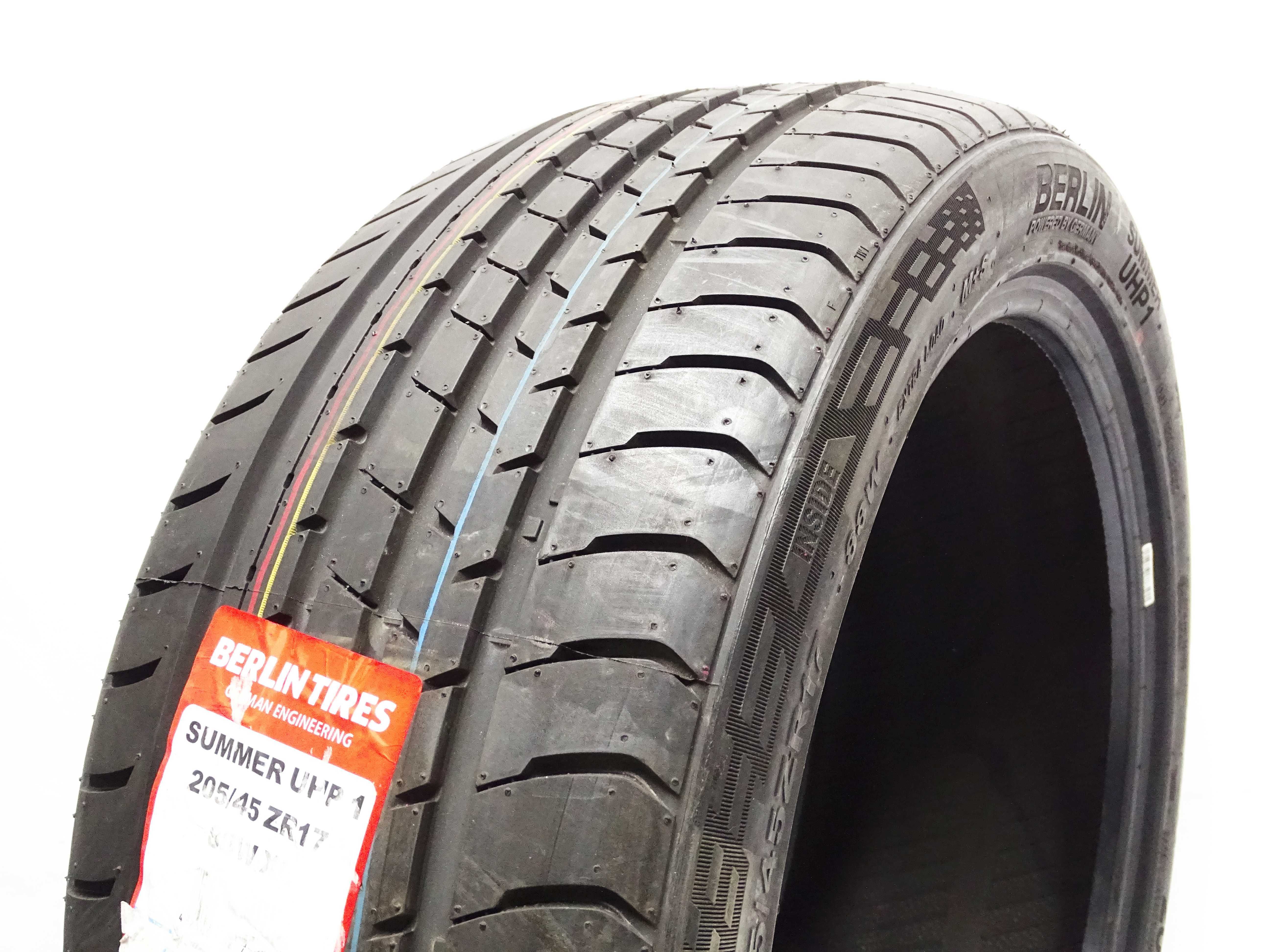 1x BERLIN TIRES 205/45ZR17 88W XL SUMMER UHP 1 letnia NOWA