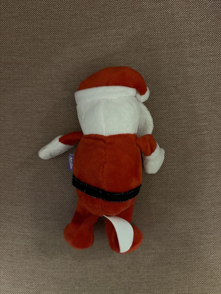 Milka Święty Mikołaj maskotka wysokość 23cm.