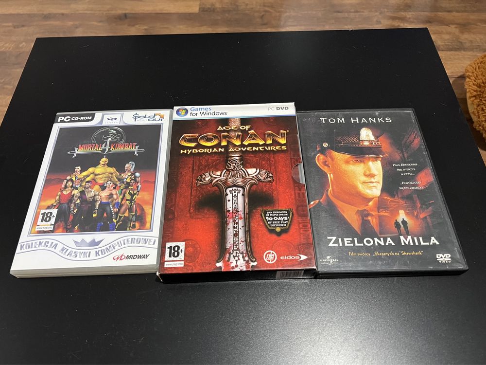 Kolekcja starych klasycznych gier pc oraz filmow
