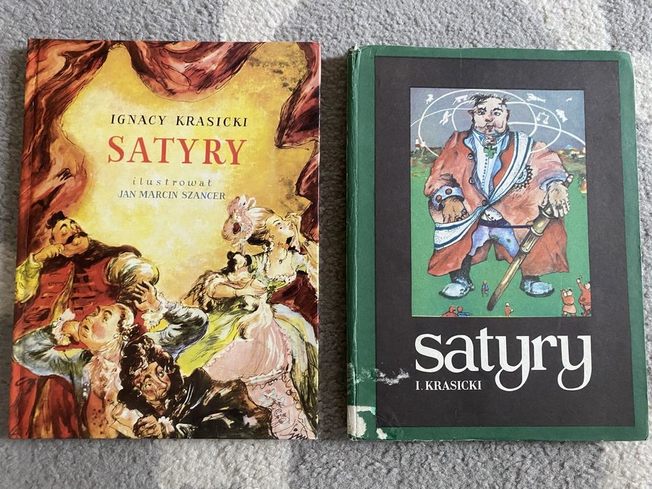Ignacy Krasicki . Satyry. Ilustrował J.M.Szancer