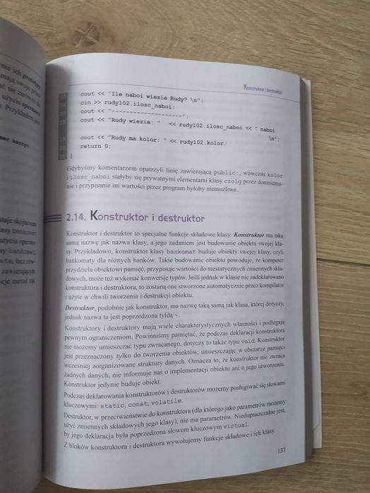 Programowanie strukturalne i obiektowe Domka, Łokińska wsip