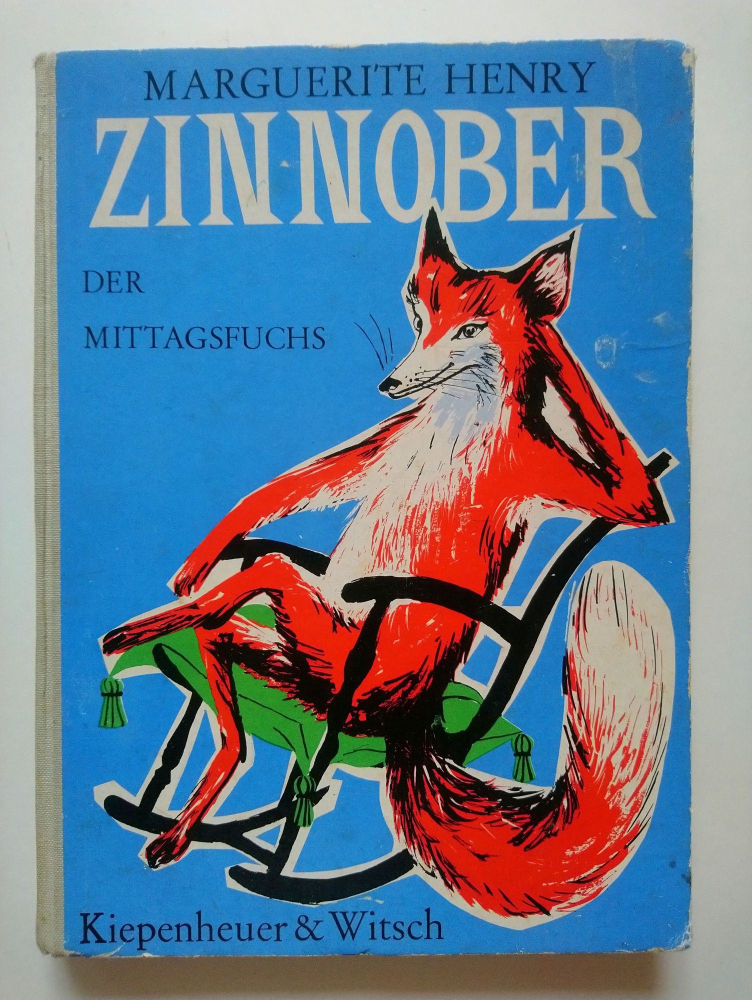 Книга Zinnober der Mittagsfuchs на німецькій мові
