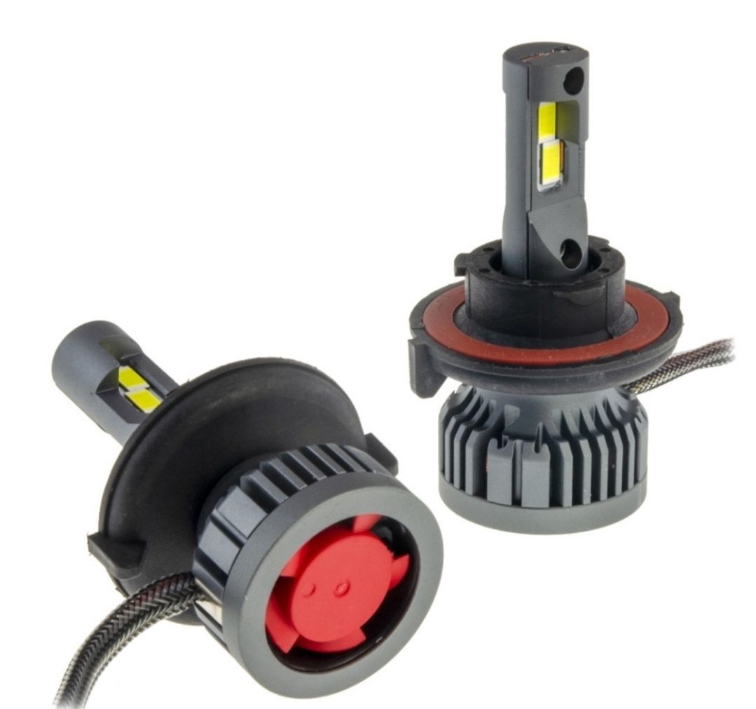 Лампы LED Cyclone H4 H13 H1 H7 H11 HB4 HB3 D type-34 5500k 10000 Lm