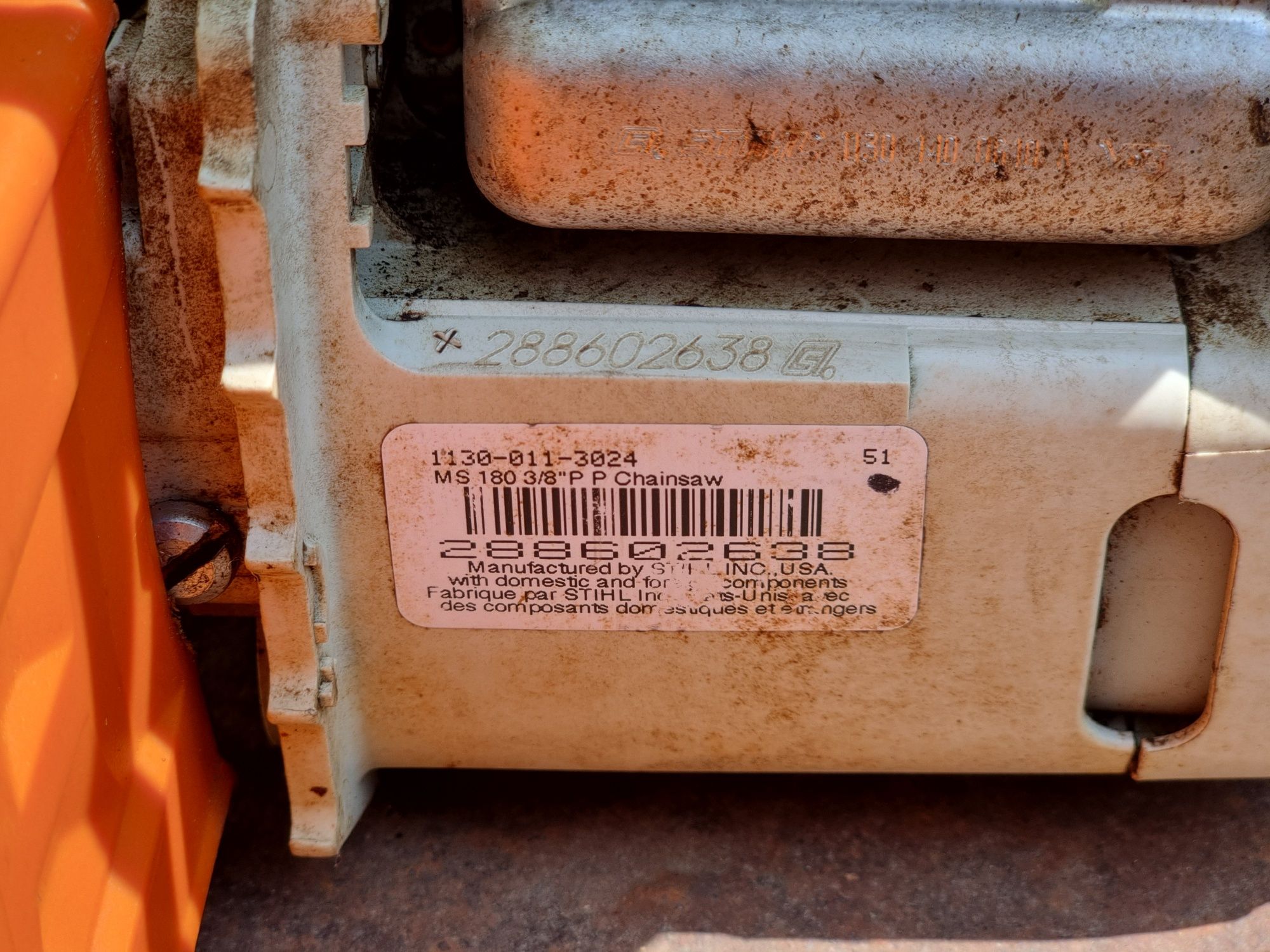 Бензопила Stihl MS180